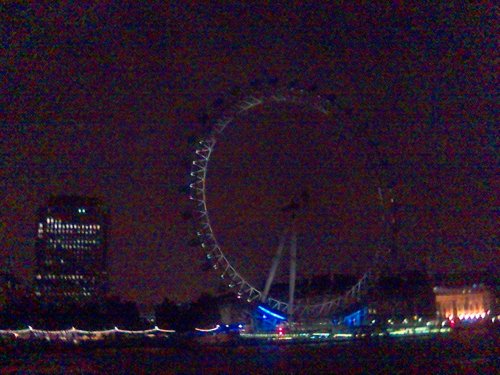 London Eye in the Dark